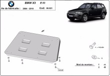 Plieninė variklio apsauga BMW X3 (2003-2010)
