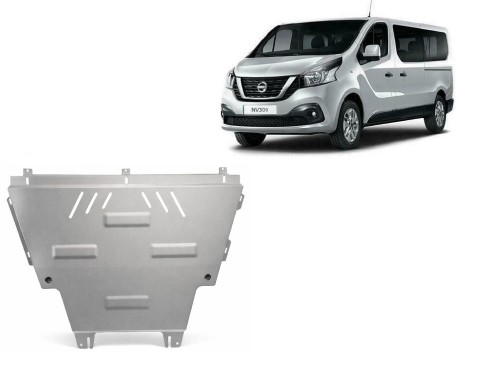 Aliumininė variklio apsauga Nissan NV300 (2022-2026) Aliumininė variklio apsauga Nissan NV300 (2022-2026)