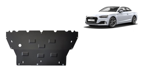 Plieninė variklio apsauga Audi A5 (2017-2026) Plieninė variklio apsauga Audi A5 (2017-2026)