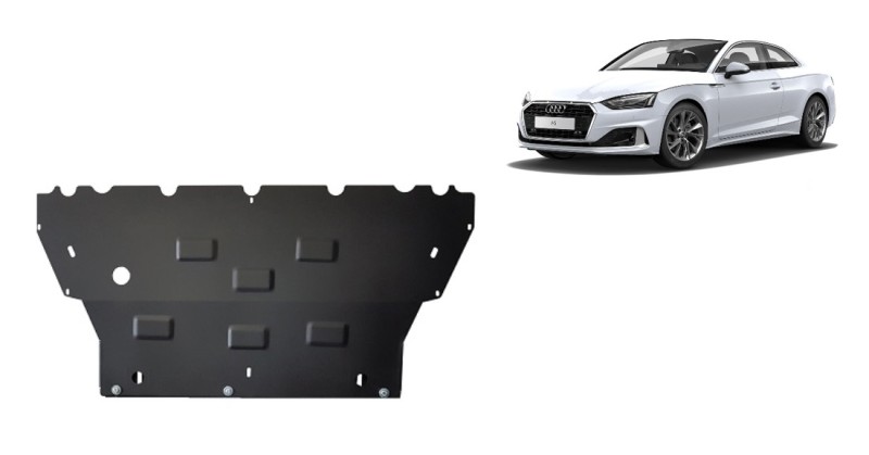 Plieninė variklio apsauga Audi A5 (2017-2026)