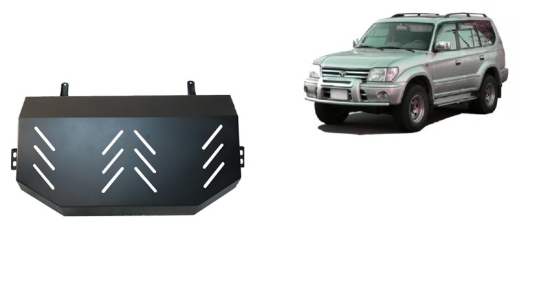 Plieninė kuro bako apsauga Toyota Land Cruiser J90 (1995-2002)