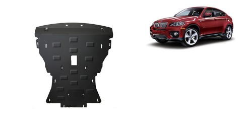 Plieninė variklio apsauga BMW X6 (2007-2014)