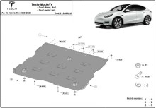 Aliumininė elektros variklio apsauga Tesla Model Y (2020-2023)