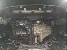 Plieninė variklio apsauga Kia Ceed (2018-2026)