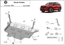 Plieninė variklio apsauga Skoda Kodiaq (2016-2024)