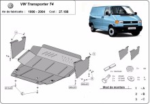 Plieninė variklio apsauga VW Transporter T4 (1990-2003)