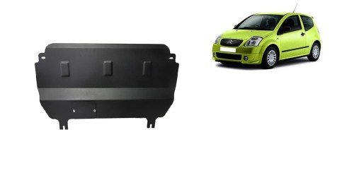 Plieninė variklio apsauga Citroen C2 (2003-2009)