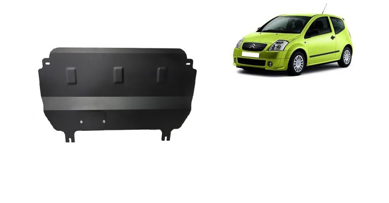 Plieninė variklio apsauga Citroen C2 (2003-2009)