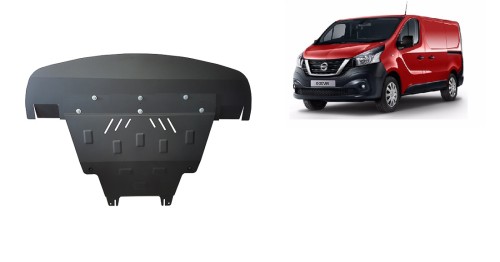Plieninė variklio apsauga Nissan NV300 (2014-2021)