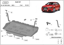 Plieninė variklio apsauga Audi A3 (2003-2012)