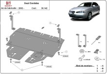 Plieninė variklio apsauga Seat Cordoba (2002-2010)
