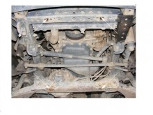 Plieninė variklio apsauga Toyota Hilux (2000-2004)