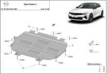 Plieninė variklio apsauga Opel Astra L (2021-2026)
