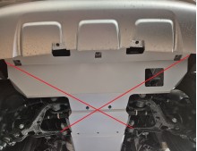 Aliumininė pavarų dėžės apsauga Baic Beijing BJ60 (2022-2026)