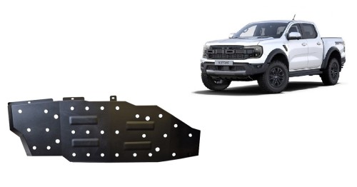 Plieninė kuro bako apsauga Ford Ranger Raptor (2023-2026)