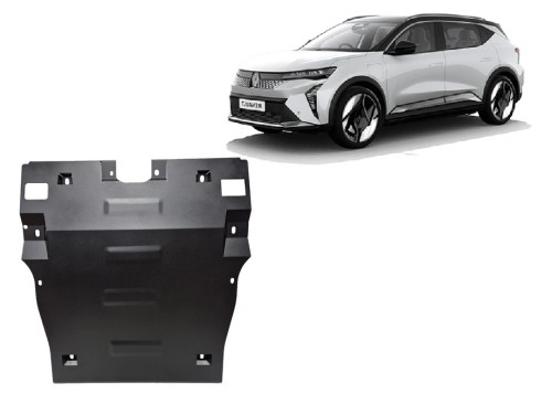 Plieninė variklio apsauga Renault Scenic E-Tech (2024-2026) Plieninė variklio apsauga Renault Scenic E-Tech (2024-2026)