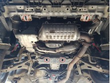 Plieninė pavarų dėžės apsauga Subaru XV (2011-2017)