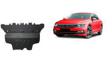 Plieninė variklio apsauga VW Passat B8 - automatinė pavarų dėžė (2014-2023)