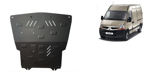 Plieninė variklio apsauga Renault Master 2 (1998-2010)