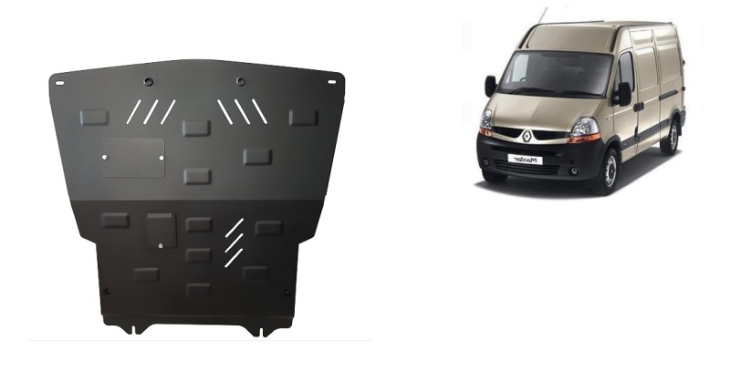 Plieninė variklio apsauga Renault Master 2 (1998-2010)