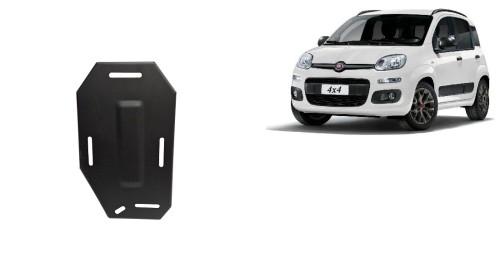 Plieninė diferencialo apsauga Fiat Panda 4x4 (2011-2026)