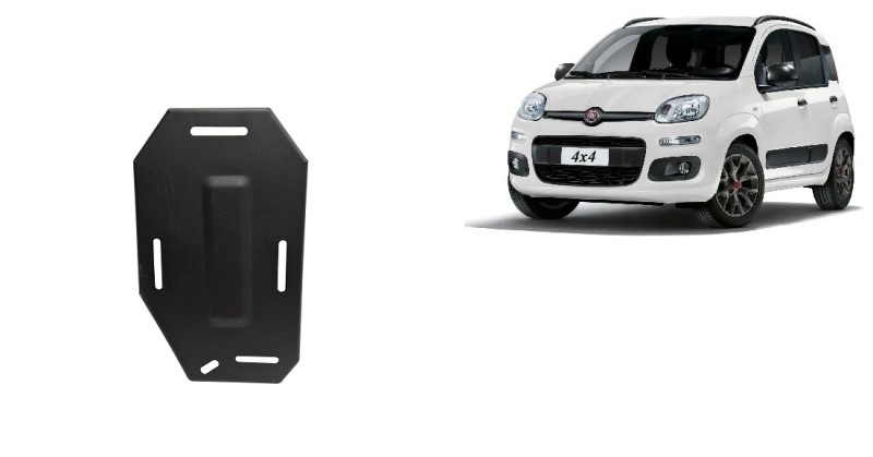 Plieninė diferencialo apsauga Fiat Panda 4x4 (2011-2026)