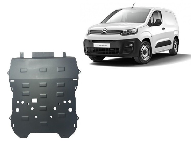 Plieninė variklio apsauga Citroen Berlingo (2018-2026)