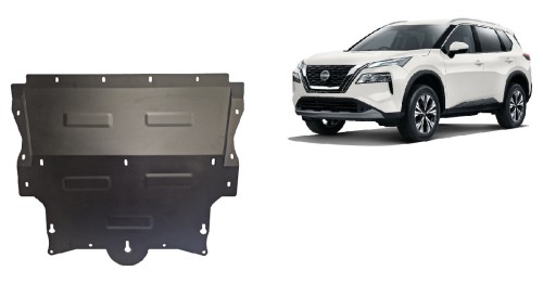 Plieninė variklio apsauga Nissan X-Trail T33 (2021-2026) Plieninė variklio apsauga Nissan X-Trail T33 (2021-2026)