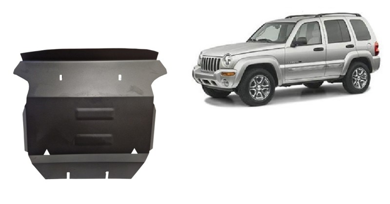 Plieninė variklio apsauga Jeep Cherokee - KJ (2001-2008)