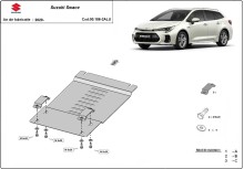 Aliumininė katalizatoriaus apsauga Suzuki Swace (2020-2026)