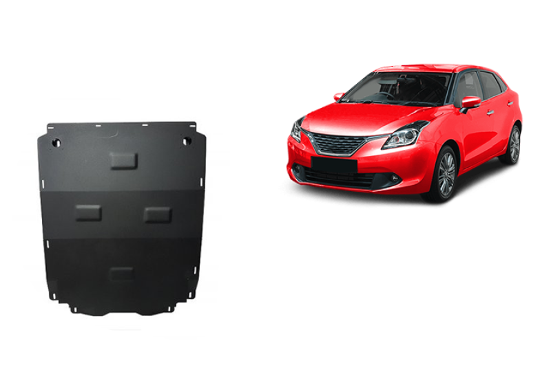 Plieninė variklio apsauga Suzuki Baleno (2016-2026)