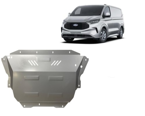 Plieninė cinkuota variklio apsauga Ford Transit Custom (2023-2026) Plieninė cinkuota variklio apsauga Ford Transit Custom (2023-2026)