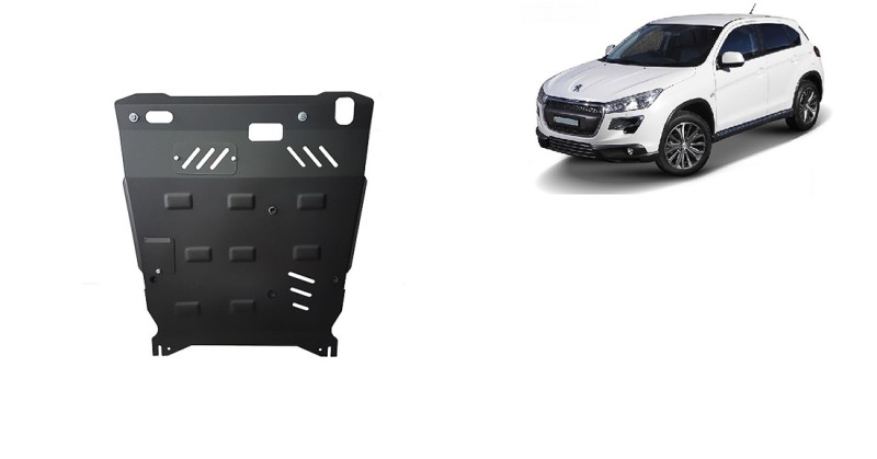 Plieninė variklio apsauga Peugeot 4008 (2012-2017)