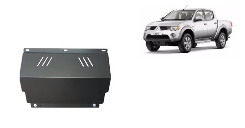 Plieninė radiatoriaus apsauga Mitsubishi L 200 (2005-2015) Plieninė radiatoriaus apsauga Mitsubishi L 200 (2005-2015)