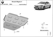 Aliumininė variklio apsauga Renault Megane IV (2016-2026)