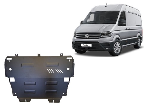 Plieninė variklio apsauga VW Crafter (2017-2026)