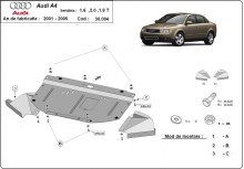 Plieninė variklio apsauga Audi A4 B6 (2000-2005)