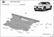 Plieninė variklio apsauga Alfa Romeo Stelvio (2016-2026)