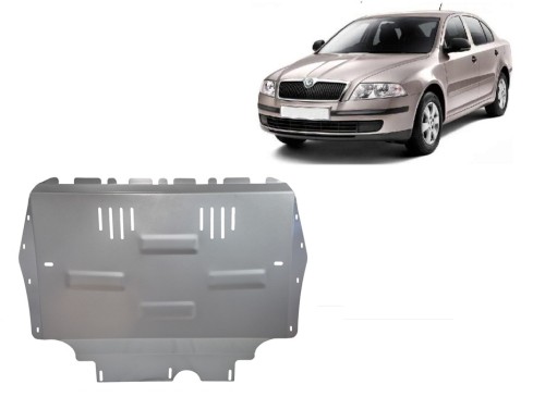 Aliumininė variklio apsauga Skoda Octavia 2 (2004-2012)