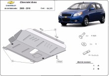 Plieninė variklio apsauga Chevrolet Aveo (2008-2011)