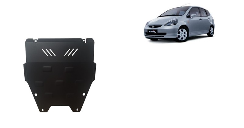 Plieninė variklio apsauga Honda Jazz (2002-2008)