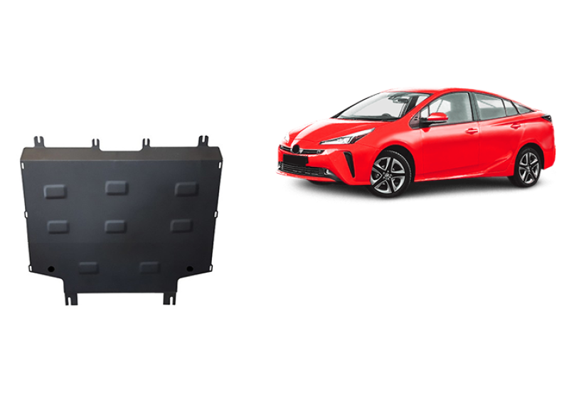 Plieninė variklio apsauga Toyota Prius (2016-2026)