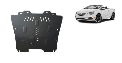 Plieninė variklio apsauga Opel Cascada (2013-2019)