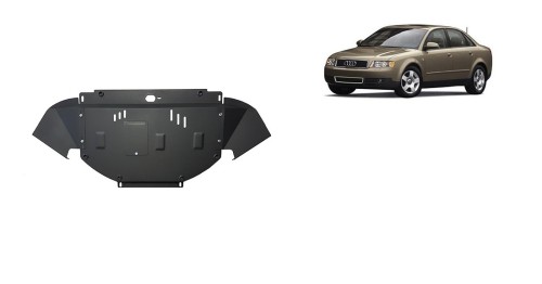 Plieninė variklio apsauga Audi A4 B6, 1.9 Tdi (2000-2005) Plieninė variklio apsauga Audi A4 B6, 1.9 Tdi (2000-2005)