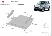 Aliumininė variklio apsauga Suzuki Jimny (1998-2018)