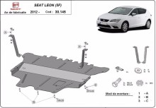 Plieninė variklio apsauga Seat Leon (2012-2020)