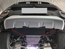 Plieninė diferencialo apsauga Baic Beijing BJ60 (2022-2026)