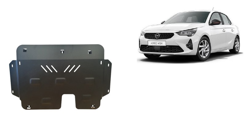 Plieninė variklio apsauga Opel Corsa F (2019-2026)