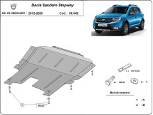 Plieninė variklio apsauga Dacia Sandero 2 Stepway (2012-2020)