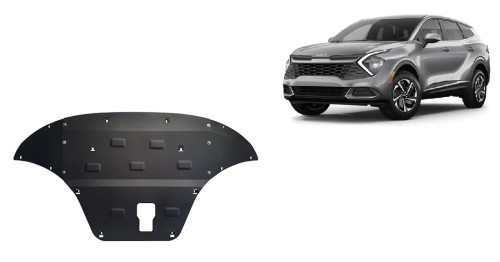 Plieninė variklio apsauga Kia Sportage (2021-2026) Plieninė variklio apsauga Kia Sportage (2021-2026)